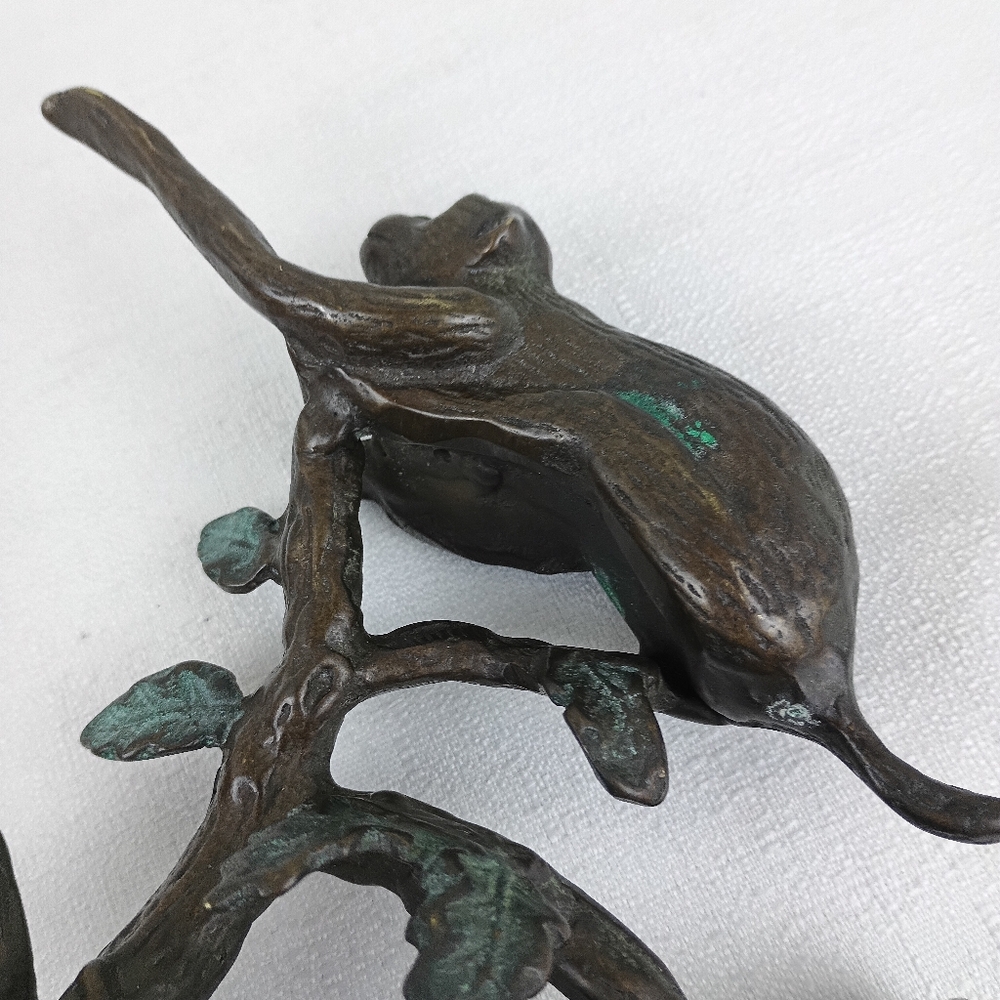 SPI San Pacific International Brass Monkey towel hanger door knocker. - Picture 12 of 16